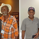 A young Cam Perron with former Negro Leaguer Sam Brison (l.) and a it older with Reaf Blue, another former Negro Leaguer.